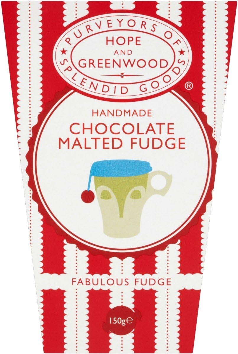 HOPE & GREENWOOD Malted Chocolate Fudge, 150 GR