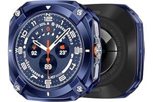 Suitisbest Metal Case for Samsung Galaxy Watch Ultra (2025/2024), Rugged Stainless Steel Protective Bezel with Back Cover, Bumper Cover for Samsung Galaxy Ultra Watch 47mm (Multiple Colors)