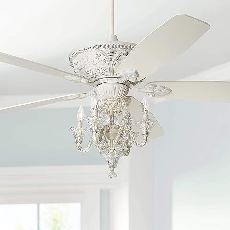 60 Montego Chic Ceiling Fan With Light Led Dimmable Crystal
