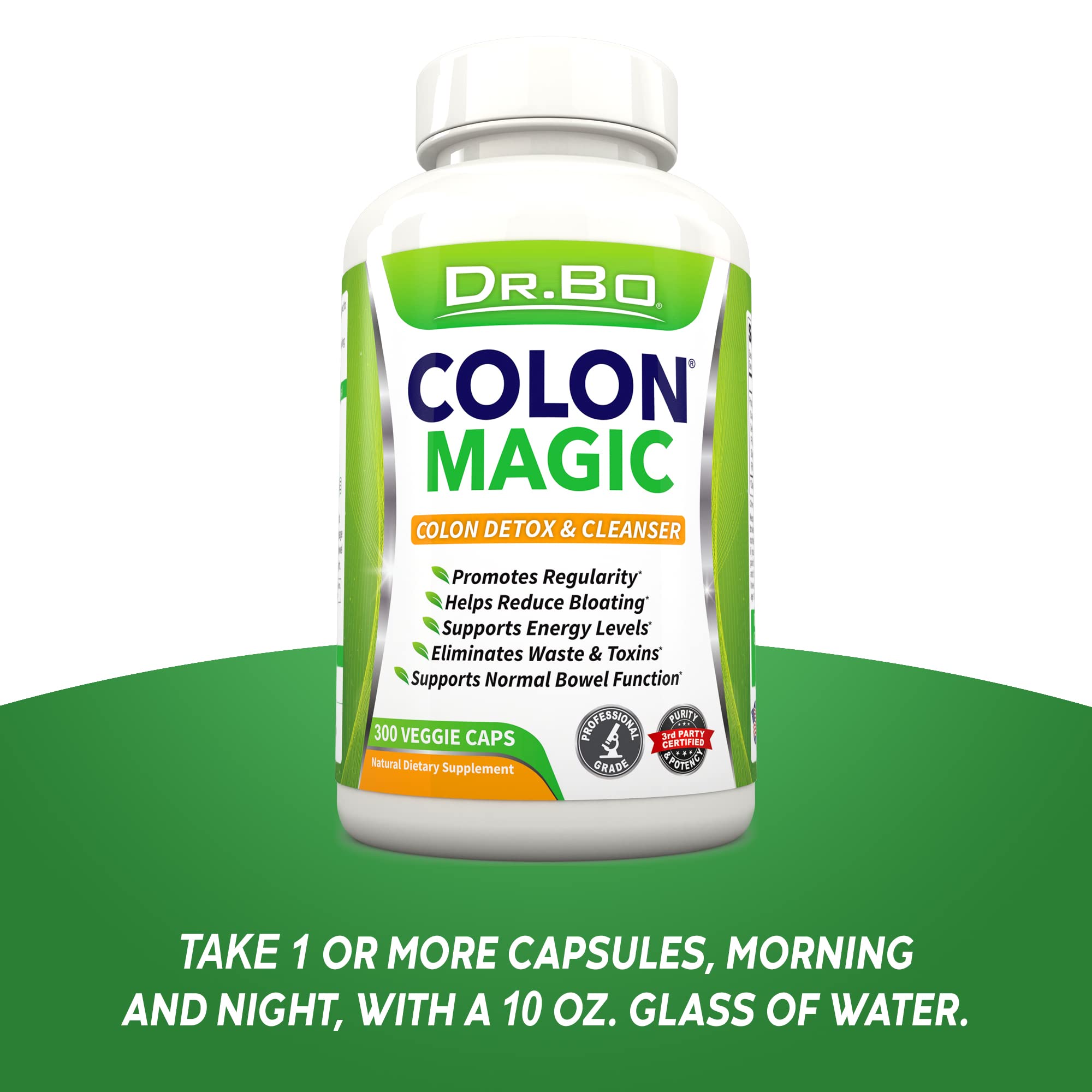 Colon Cleanse Detox Formula - Natural Bowel Cleanser Pills for Intestinal Bloating & Fast Digestive Cleansing - Daily Constipation Relief Supplement Gut, Belly, Stomach - Women Men Herbal Weight Flush