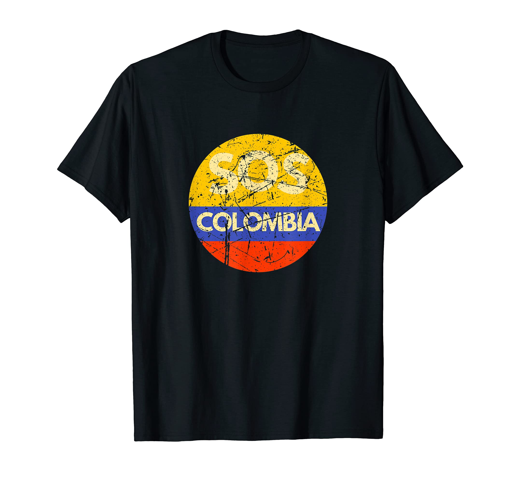 SOS COLOMBIA Country Saying Support T-Shirt