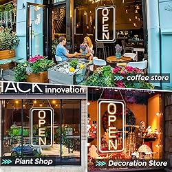 ROLANCHE Open Signs for Business, 23"x 12" Large