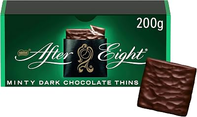 Chocolate Negro Menta Láminas Pack 12x200g