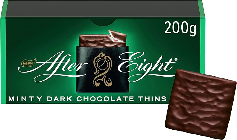 Chocolate Negro Menta Láminas Pack 12x200g