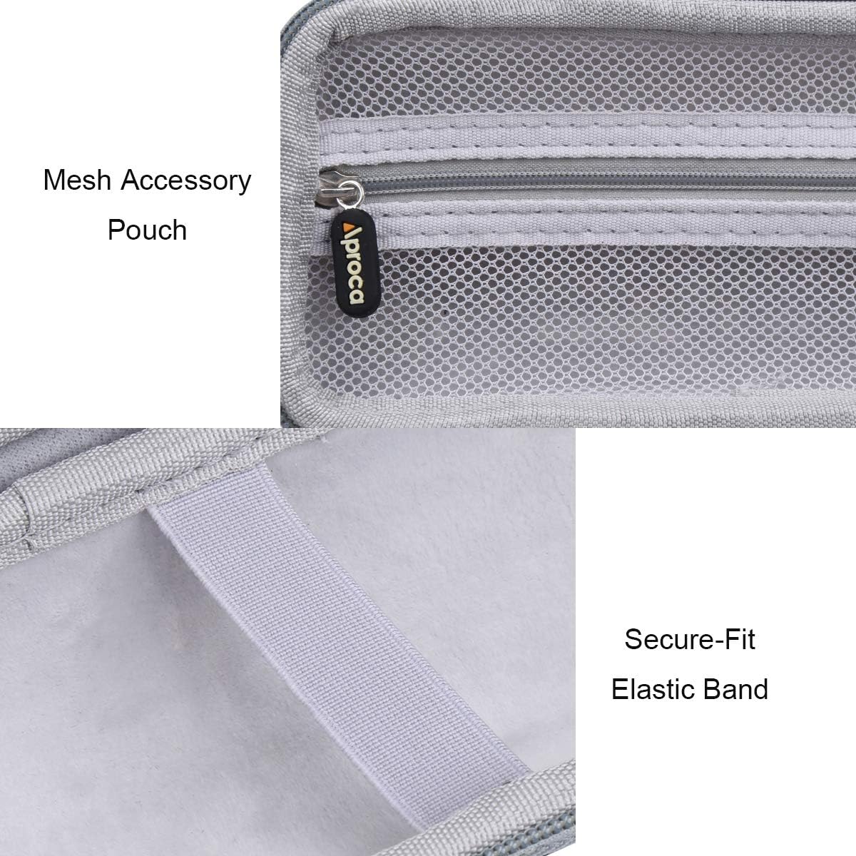 Aproca Dur Voyage /&Eacute;tui de Rigide Housse Cas pour Oasser Compresseur dAir Portable Mini Gonfleur Electrique Digital