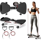 AMAVIK Waist Twister Machine Exercise with Smart Digital Counter, Double Anti-Slip Platform, Noiseless Design, 330lbs Capacity &ndash; Core Align Twist Board &amp; Ab Waist Twister for Home Exercise