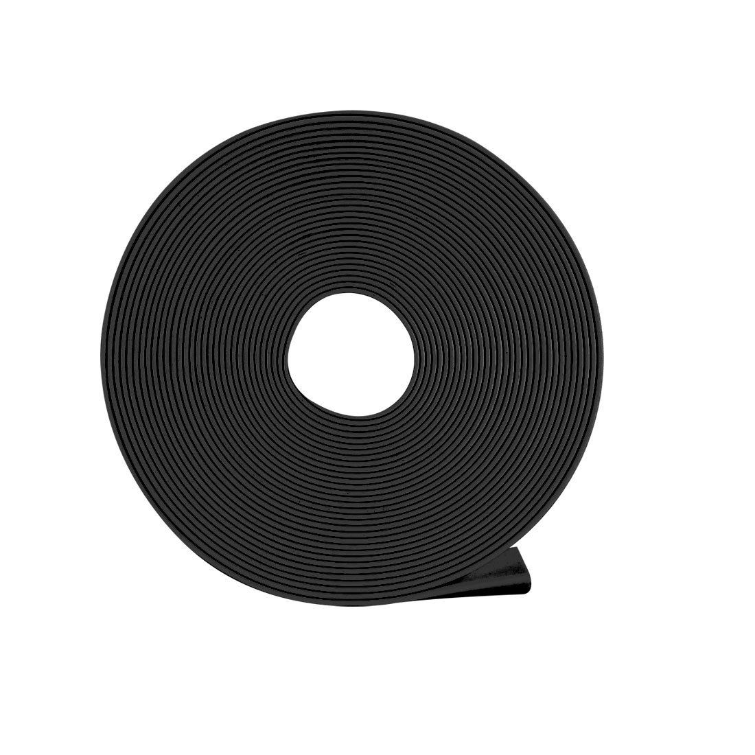 sourcing map Heat Shrink Tubing, 7mm Dia 11mm Flat Width 2:1 Heat Shrink Wrap Cable Sleeve Heatshrink Tube 5m Black