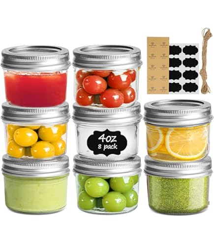 108 X 8oz Hexagonal Glass Jars - Welcome To 's Beekeeping Supplies - View #3