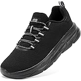 STQ Slip on Sneakers Women Orthopedic Walking Shoes for Plantar Fasciitis Relief Cushioned Sole Arch Support Breathable Non Slip Tennis Athletic Gym Workout Comfort Memory Foam Fashion Sneaker