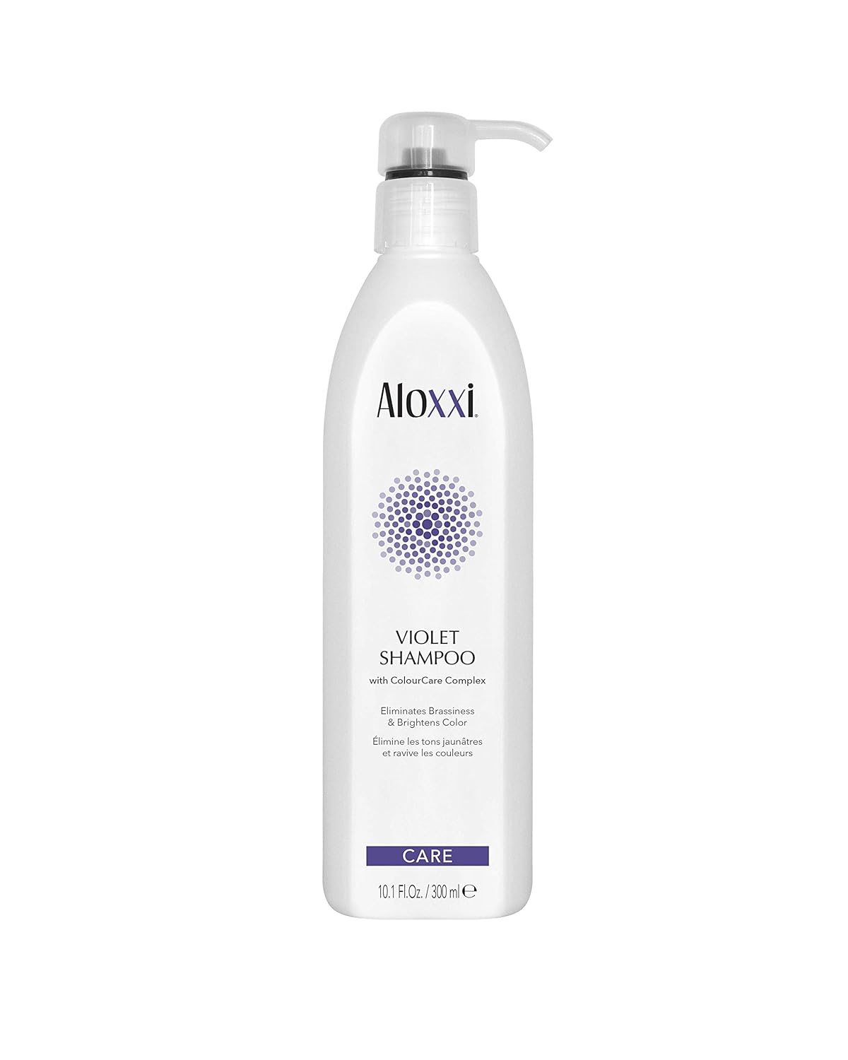 ALOXXI Violet Shampoo - Purple Shampoo for Blonde Hair - Instantly Brightens & Washes Away Brassy Yellow Tones on Blonde, White & Grey Hair - Paraben Free & Sulfate Free