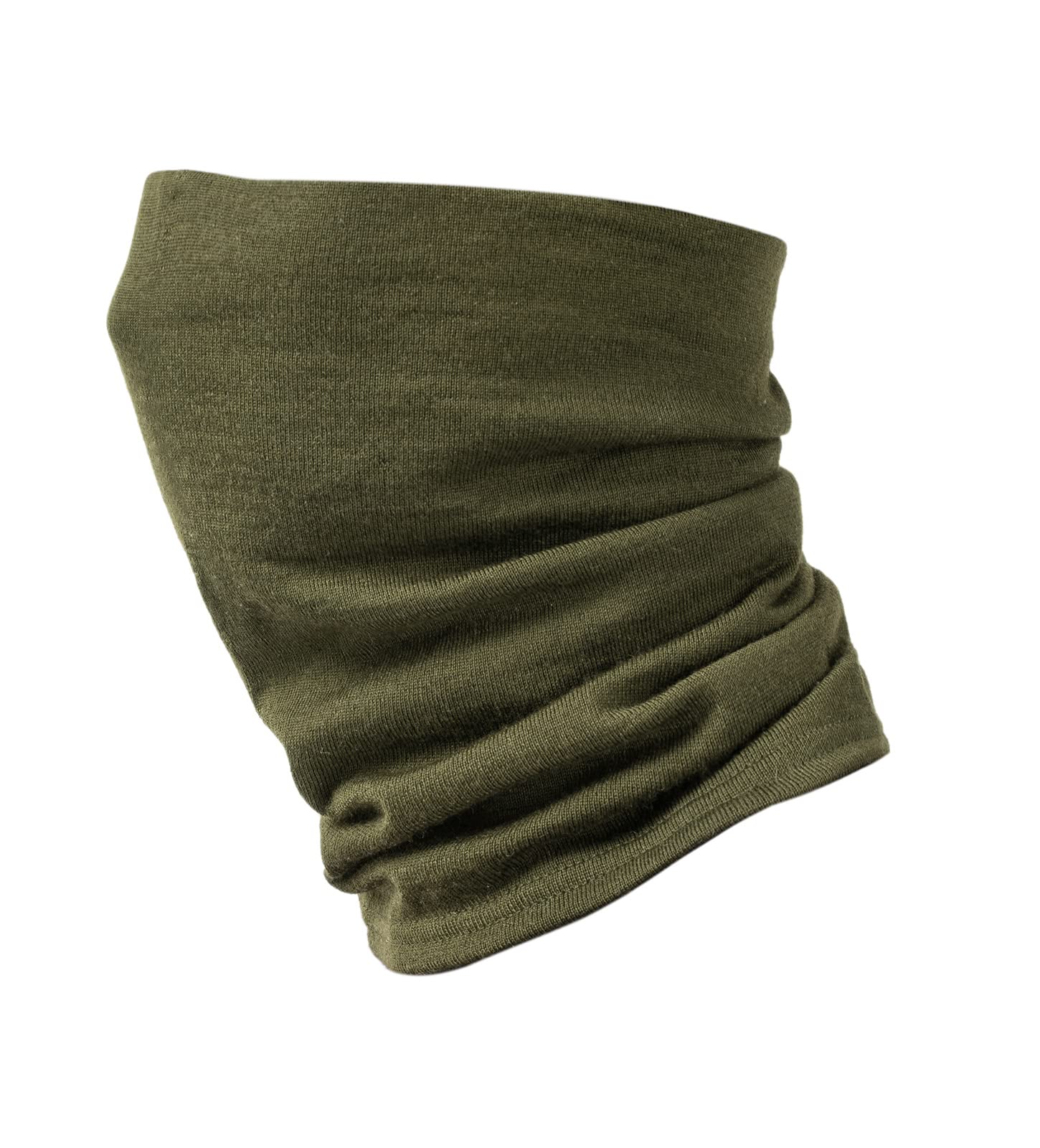 Villand 100% Merino Wool Neck Gaiter for Men and Women, Double Layer Seamless Neck Warmer for Winter Sports with Gift Box