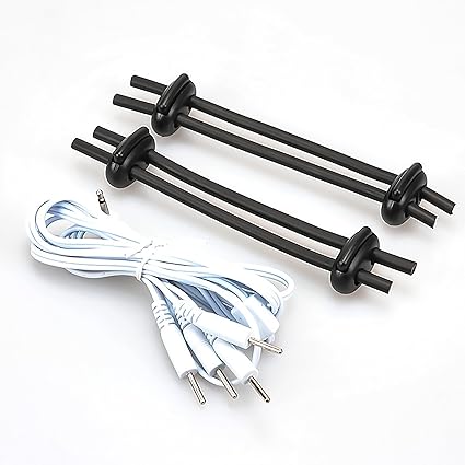 marielove ESTIM Penis/Hoden-Elektroden, Penisring als Reizstrom Sexspielzeug