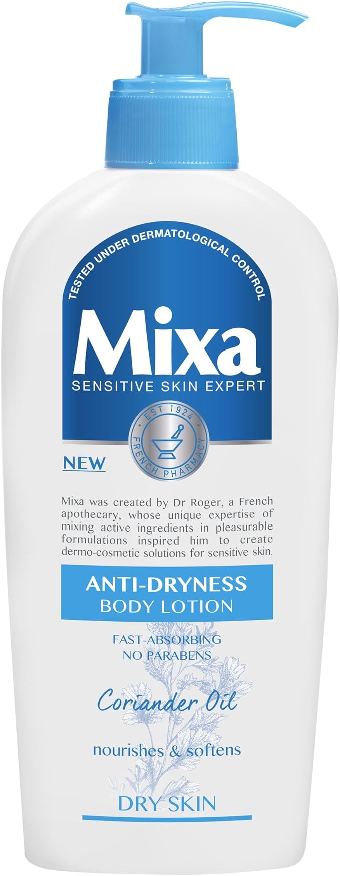 mixa anti dryness body lotion
