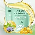 VivoNu Oil of Oregano Capsules, Balanced Oil of Oregano with Black Seed Oil, Organic Oregano Oil Softgels,Carvacrol,Thymoquinone, Non-GMO