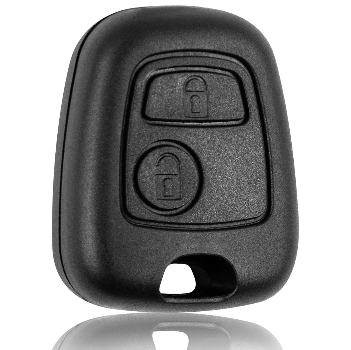 FINTERRY Pilot Remote Control Case Car Key Fob Cover Flip Folding Key Shell Compatible with Peugeot 107 206 207 307 407 607 807 Partner Citroen C1 C2 C3 C4 C5 C6 C8 Xsara Picasso Berlingo 2 Buttons