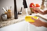 Scrub Daddy Damp Duster Yellow - Antistatic Reusable Cleaning Sponge view 5