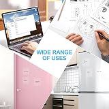 Hanyousheng 500 Sheets Transparent Sticky Notes 4 Sizes See Through Self-Stick view 7