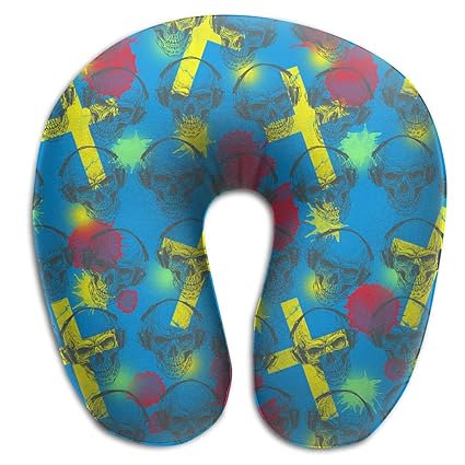 Amazon Com Hanbingpo Comfortable Swedish Flag Dj Skull Memory