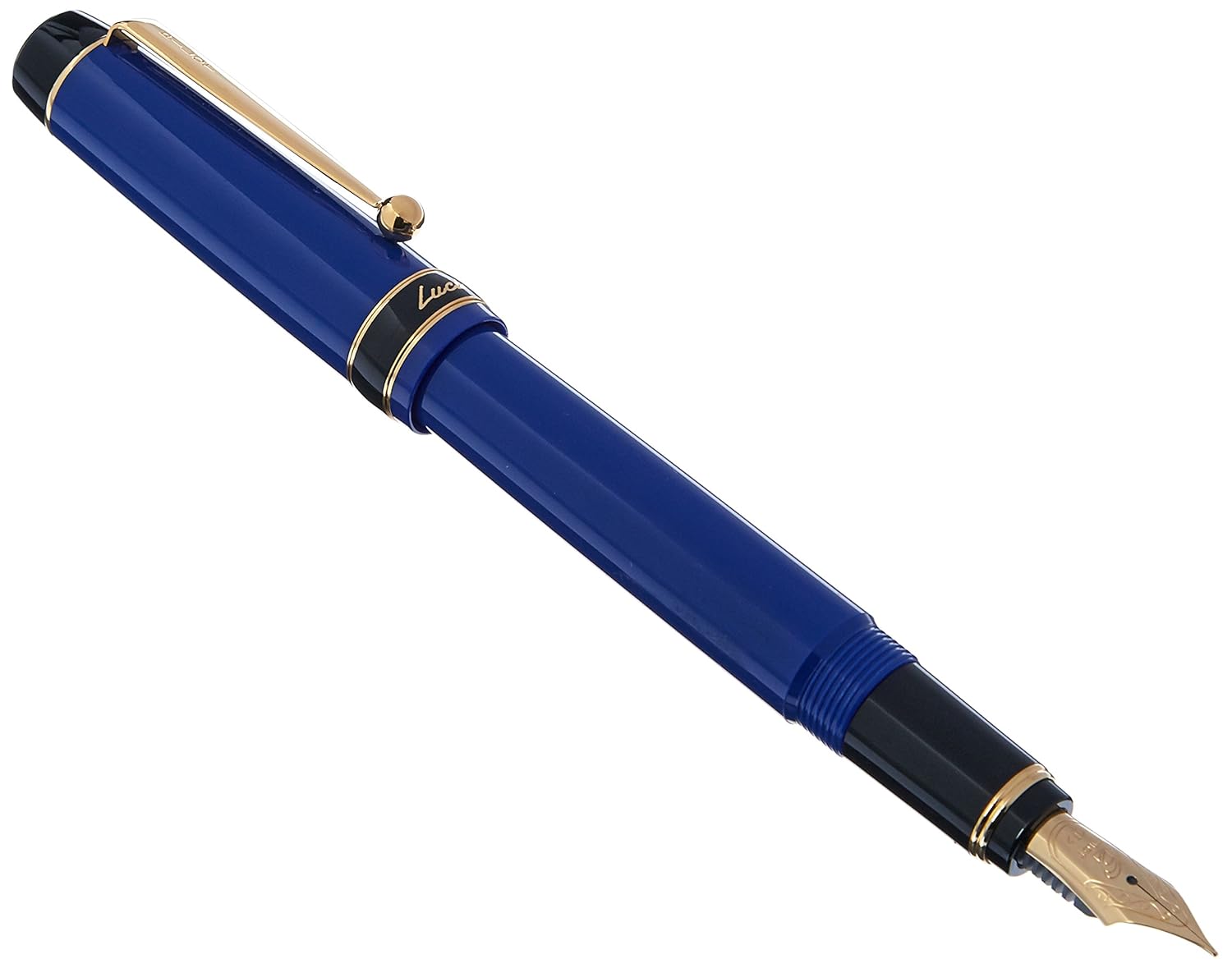 Pilot Lucina Fine Nib Fountain Pen, Blue Body (FL5SRLF) Amazon.in