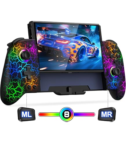 Amazon.com: Gammeefy Switch 2 Controller – Hall Effect Joysticks