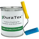 DuraTex&reg; Speaker Cabinet Coating Roller Grade Kit | Texture Coating for Speaker Cabinets, Road Cases, Metal &amp; Furniture | Roller Application | Water-Based Finish | Professional Speaker Cabinet