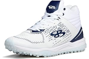 Boombah Viper Pureknit Men's Turf Mid Shoes - Status - Multiple Color Options - Multiple Sizes