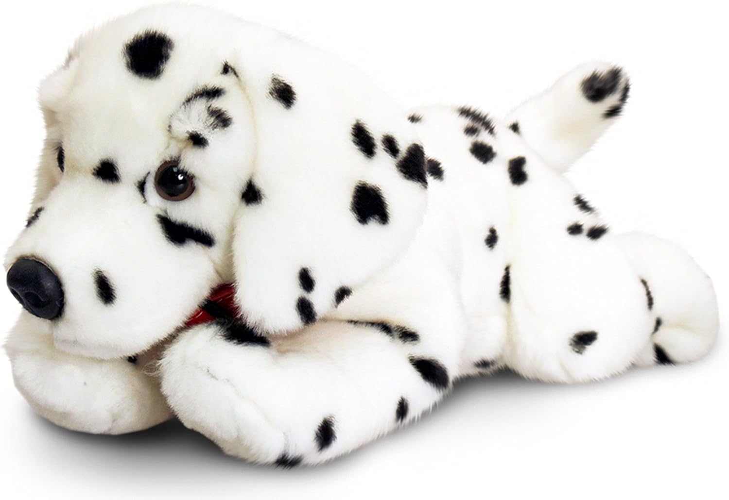 Keel Toys Peluche Chien Dalmatien Couché Env 30 Cm Amazon