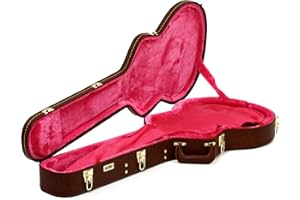 Gator Electric Deluxe Wood Guitar Case for 335 style Semi-Hollow Guitars (GW-335-BROWN)