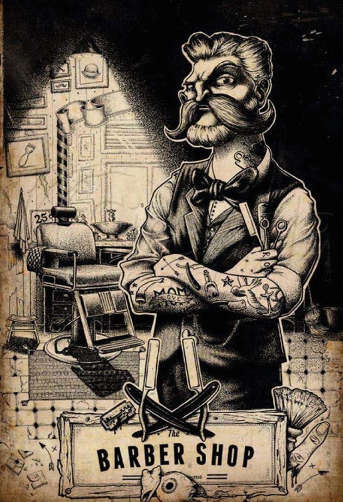 Schatzmix Tin-Plate Sign, Wall Plaques, Sheet metal, Multicoloured, 20x30 cm