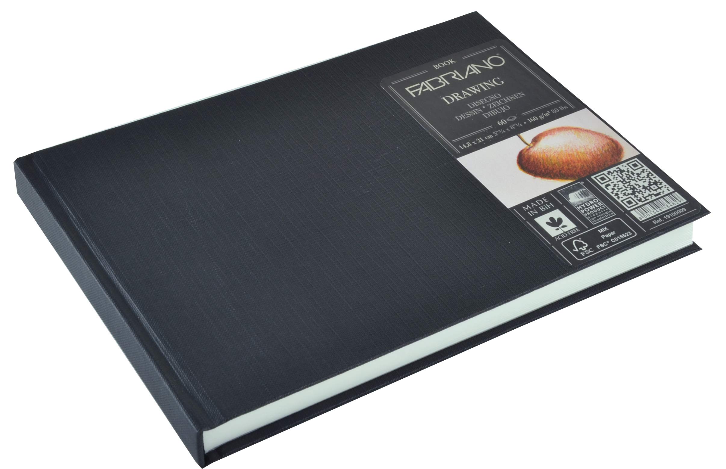 Fabriano Drawing Book - Bloc 14,8x21-160 g - 60 Leaves