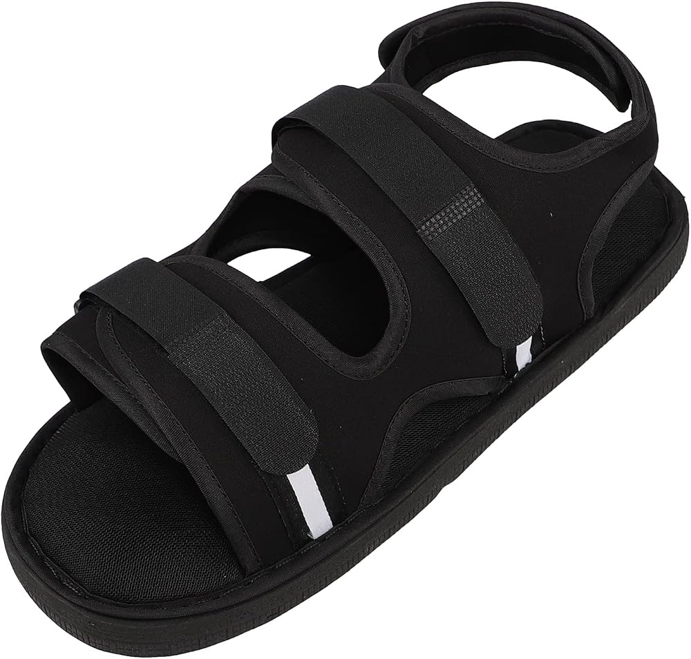 FakeFace Post-op Open Toe Shoe for Foot Recovery & Orthopedic Support