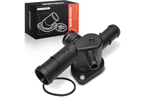 A-Premium Engine Coolant Water Outlet Compatible with Volkswagen - Jetta 2011 2012 2013 2014 2015