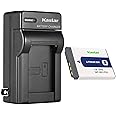 Kastar Battery & AC Wall Charger Replacement for Sony NP-BD1, BC-CSD/CS3 Charger, Cyber-Shot T75/T77/T90/T200 Cameras