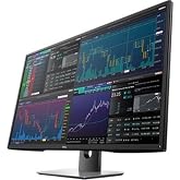 Dell 43" P4317Q Ultra HD 4k Multi Client Monitor, Black/Silver
