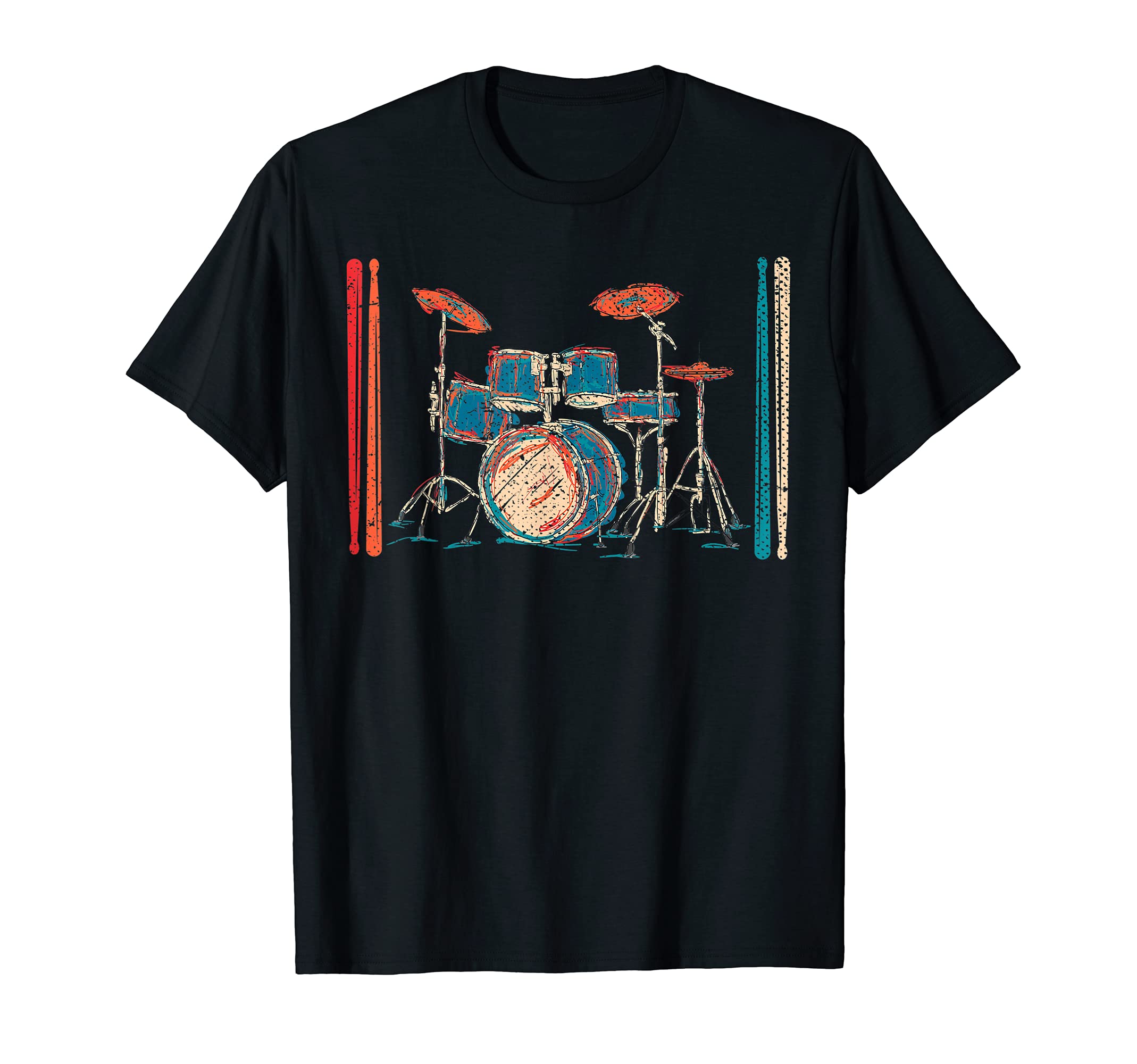 Drums Player Percussion Musical Instrument Drummer Drums T-Shirt