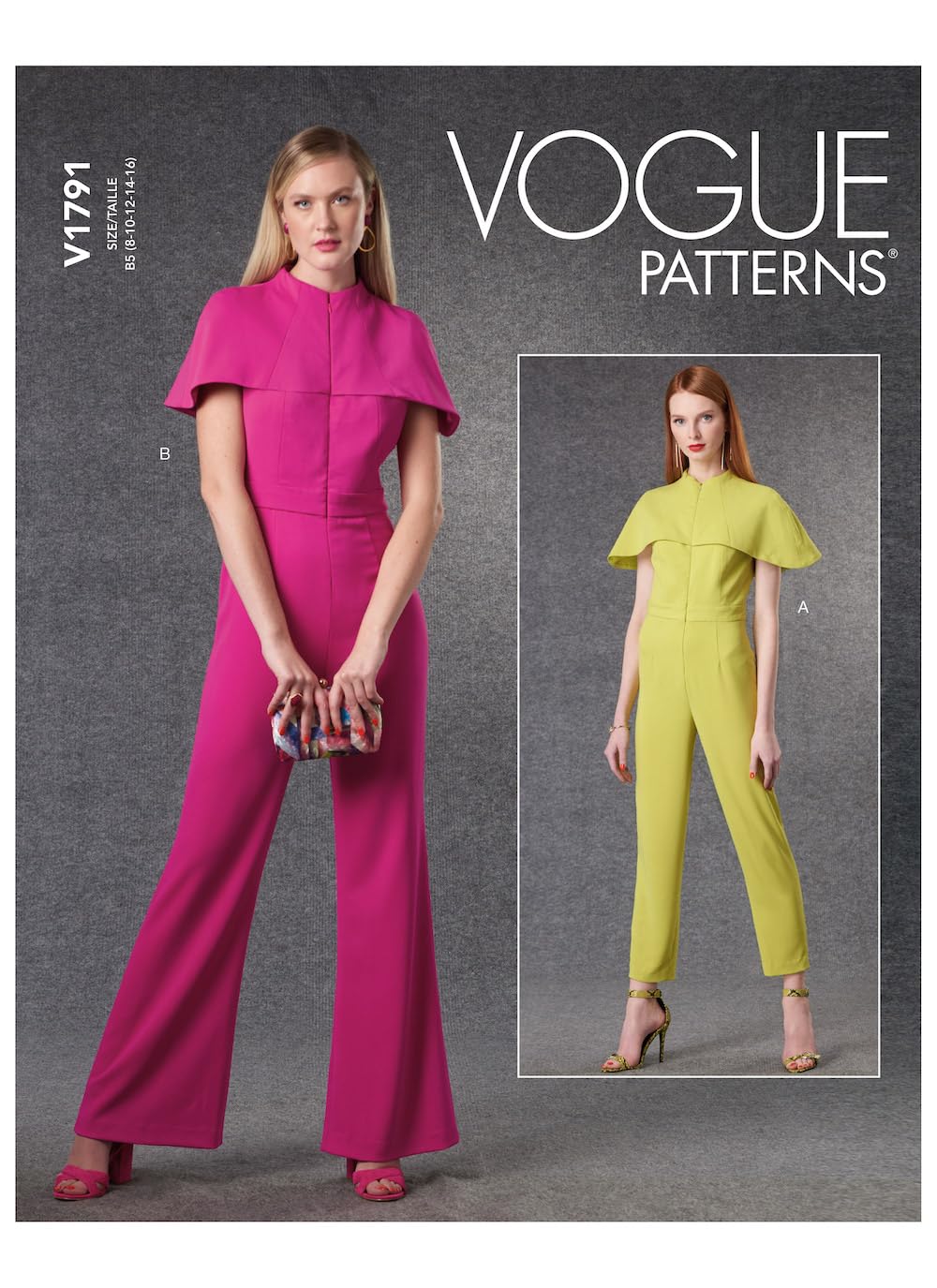Vogue Patterns V1791B5 Misses Sportswear B5 (8-10-12-14-16)
