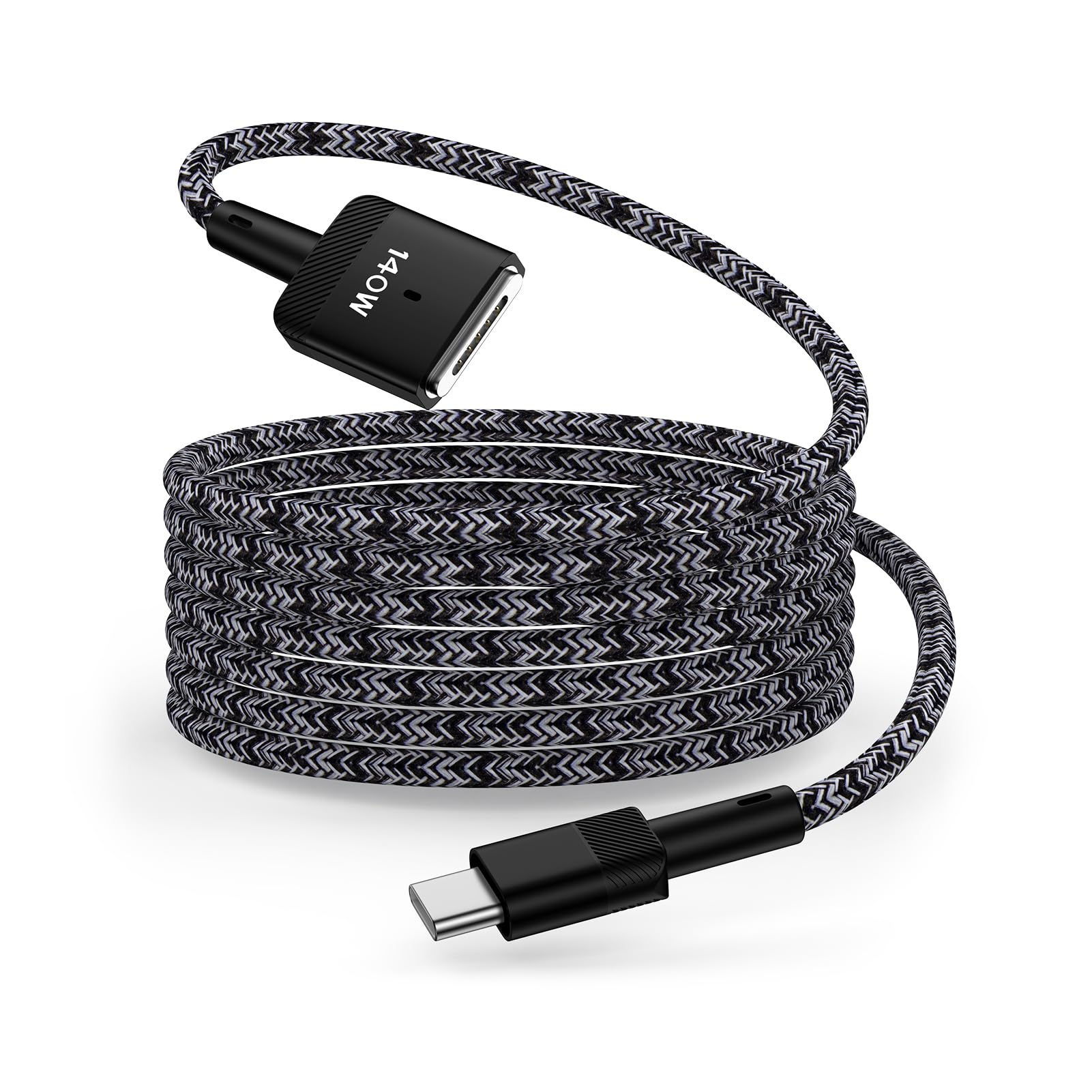 Photo 1 of 140W MacBook Air Charger,USB-C to MagSafe 3 Cable,6FT Fast Apple Charger Magnetic 3 Cord for MacBook Air M4 2025 15'' 13'', 2024 M3, 2023 M2, 2022 M2, 16" 14" Mac Book Pro 2024 M4, 2023 M 2,2021 M1