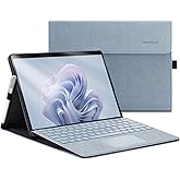 Omnpak Microsoft Surface Pro 11/10/9 Case, Lightweight Protective, Multiple Angle, Stylus Holder, Designed for Surface 11th Edition AI 2024/Pro 9 5G 13" 2022, Compatible with Type Cover Keyboard