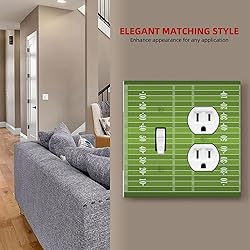 Moslion Football Field 1 Toggle 1 Duplex Outlet