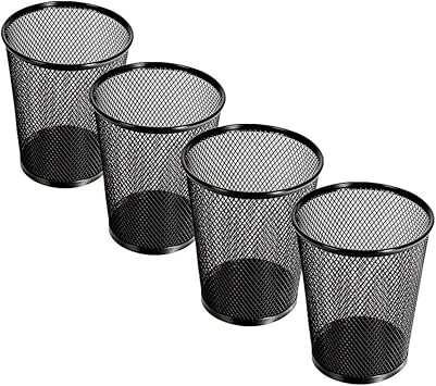 Mesh Pencil Holder Metal Pencil Cup 