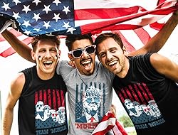 Trump Shirt American Flag Team 'Murica MAGA