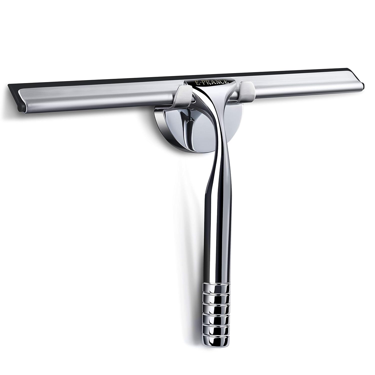 EPRANCE Raclette Douche en Acier Inoxydable Raclette Salle de Bain Miroir Fenêtres Voitures 18