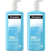 Neutrogena Hydro Boost Body Gel Cream, Fragrance Free, 2 x 16 oz | Hyaluronic Acid, Hydrating Body Lotion, Sensitive Skin