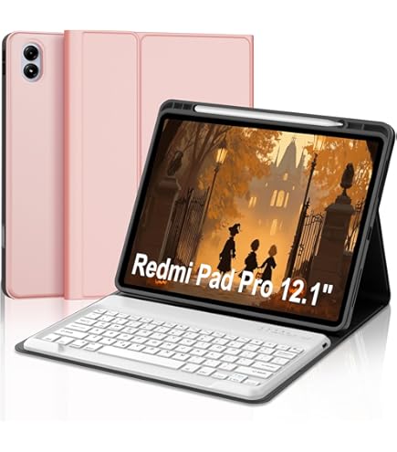 Amazon.com: GYSDCAZ Keyboard Case for Xiaomi Redmi Pad Pro 12.1