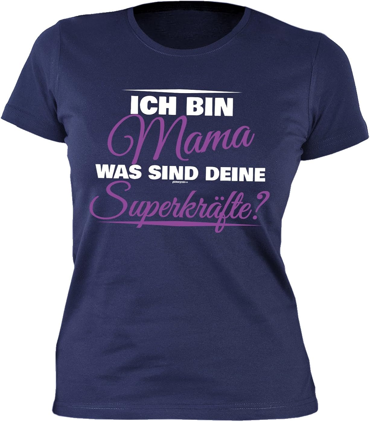 Statement/MamaShirt/SprücheShirt Rubrik Mütter Ich Bin Mama was sind