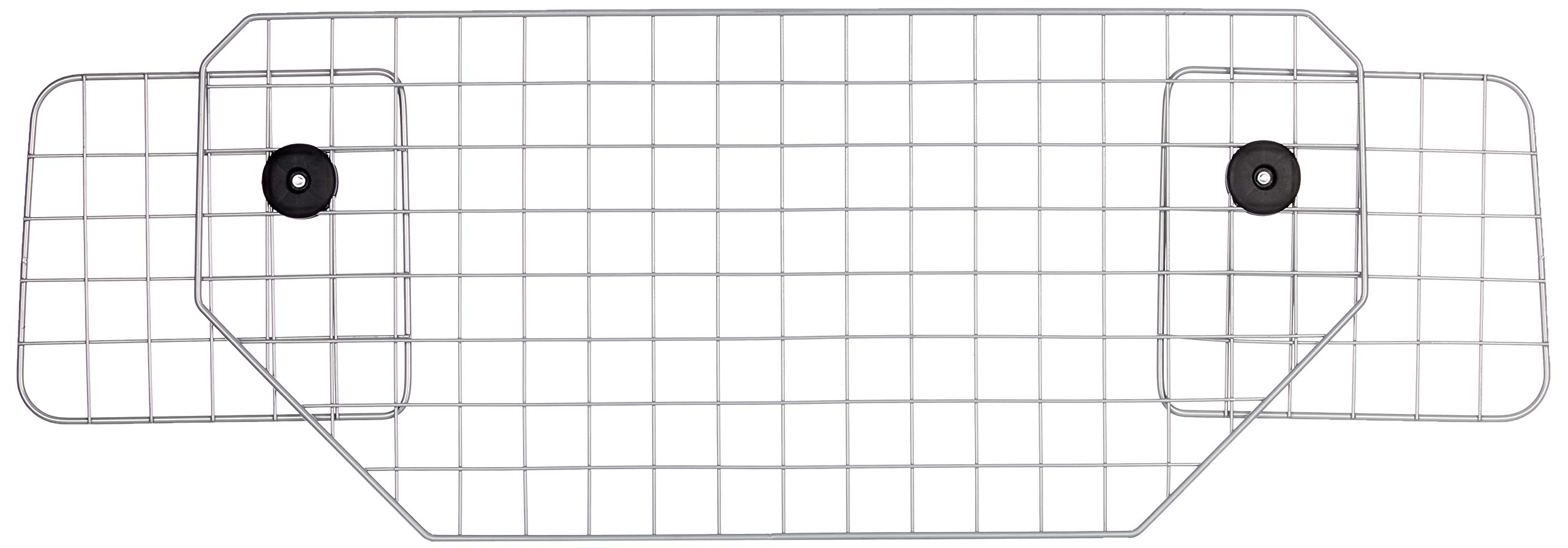 Carpoint 4300019 Universal car headrest mesh Dog Guard Grill, Grey