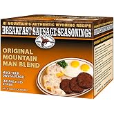 Hi Mountain Breakfast Sausage Seasoning | ORIGINAL MOUNTAIN MAN | 24 lbs | Hearty Old West mix for homemade pork, venison, deer, elk &amp; wild game sausage patties or breakfast sausage links