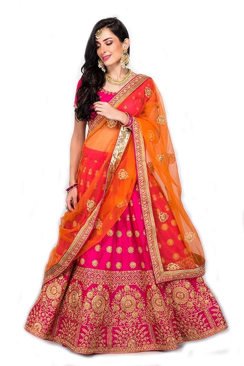 insight ecommerce saree (ie 34as pinky_multi-coloured_free size)