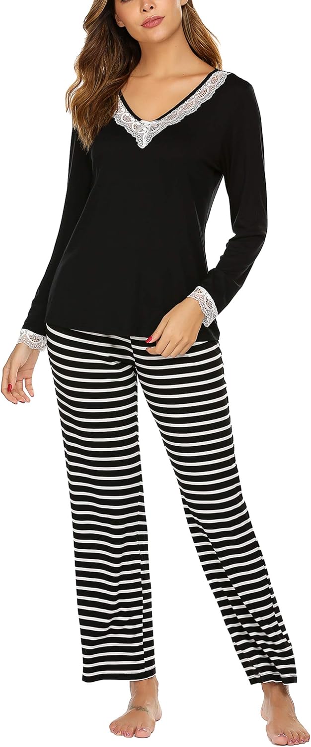 women's modal pajama set