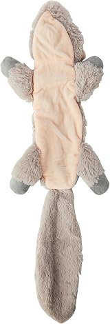 HappyPet Mad About Pets Unstuffed Chipmunk Dog Toy Plush view 2